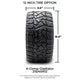 MODZ 12" Bomber Machined Black Wheels & Off-Road Tires Combo
