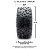 MODZ® 12" Halo Chrome Wheels & Off-Road Tires Combo