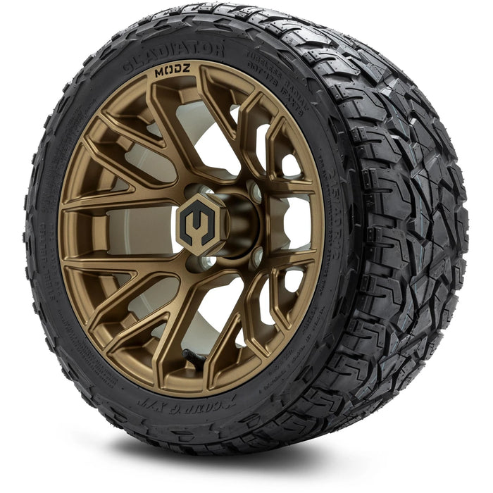 MODZ® 12" Matrix Matte Bronze Wheels & Off-Road Tires Combo