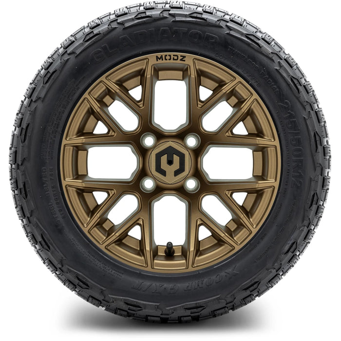 MODZ® 12" Matrix Matte Bronze Wheels & Off-Road Tires Combo