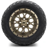 MODZ® 12" Vortex Matte Bronze Wheels & Off-Road Tires Combo