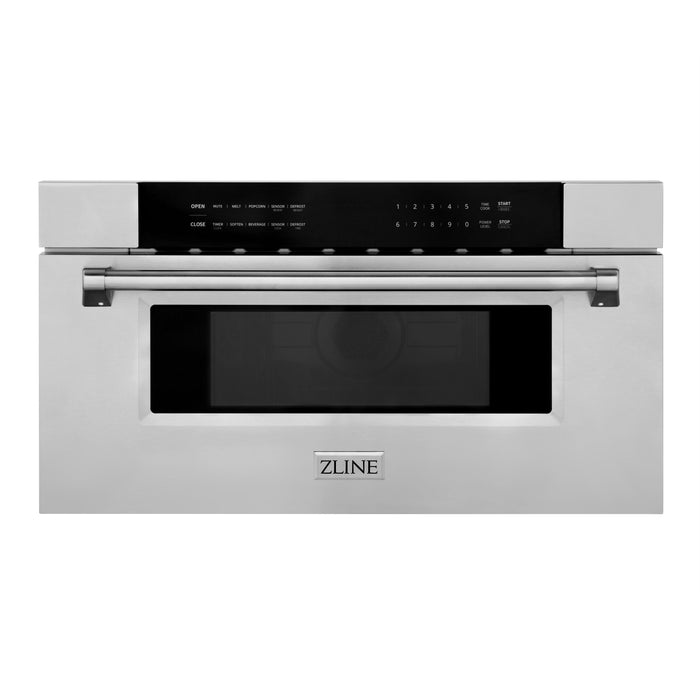 ZLINE 30 Inch 1.2 cu. ft. Built-In Microwave Drawer In Stainless Steel (MWD-30)