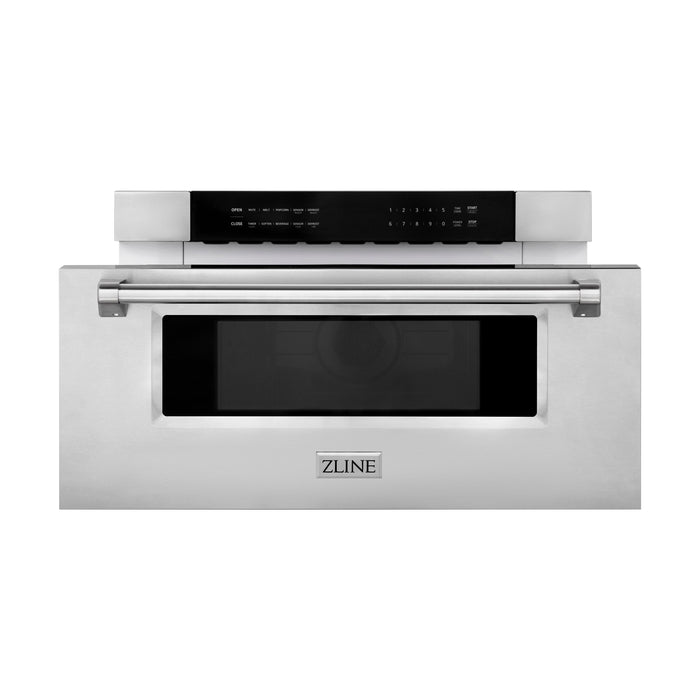 ZLINE 30 Inch 1.2 cu. ft. Built-In Microwave Drawer In Stainless Steel (MWD-30)