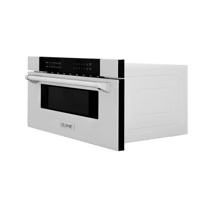 ZLINE 30 Inch 1.2 cu. ft. Built-In Microwave Drawer In Stainless Steel (MWD-30)