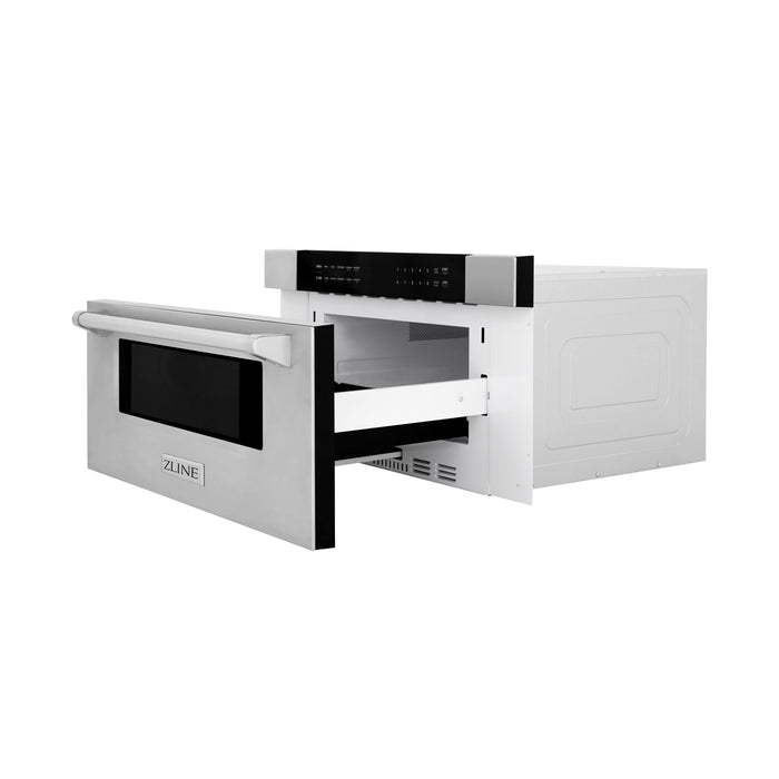 ZLINE 30 Inch 1.2 cu. ft. Built-In Microwave Drawer In Stainless Steel (MWD-30)