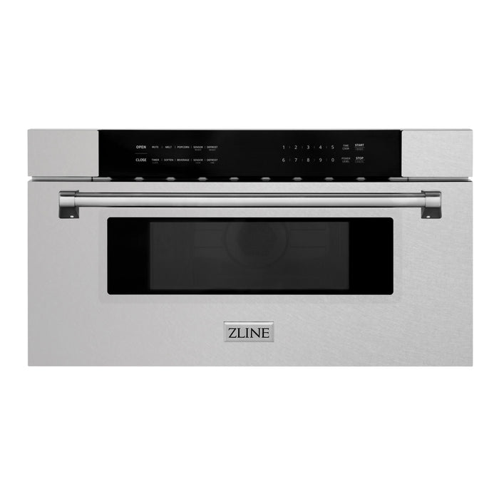 ZLINE 30 Inch 1.2 cu. ft. Built-In Microwave Drawer In Stainless Steel (MWD-30)