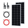 Zendure | Superbase V4600 7,200W 120/240V Portable Power Station Kit | 12 x 100W 12V Mono Solar Panels | Off-Grid Solar Kit