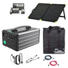 Zendure SuperBase 1000M |1,016Wh / 1,000W [Basecamp Kit] + 1 x 100 Watt [Folding] Mono Solar Panels | Complete Solar Kit