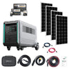 Zendure SuperBase V4600 | 4,608Wh / 3,800W [Quad Kit] + 4 x 200W 12V Mono Solar Panels | Off-Grid Solar Kit