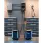 Zendure SuperBase V4600 | 4,608Wh / 3,800W [Nomad Kit] + 3 x 200W 12V Mono Rigid/Folding Solar Panels | Off-Grid Solar Kit
