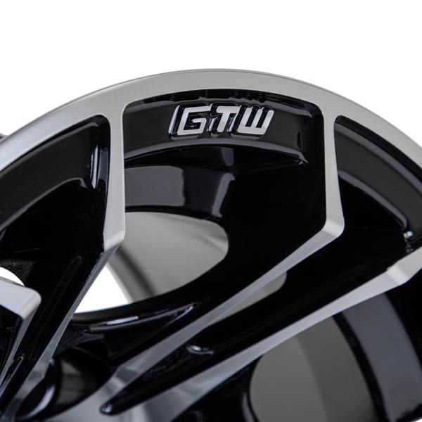 GTW Spyder Machined/Black 10 inch Wheel