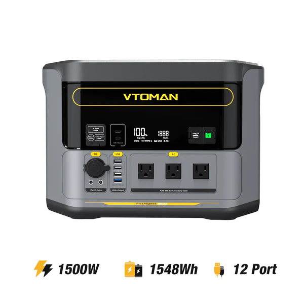 VTOMAN FlashSpeed 1500 Power Station