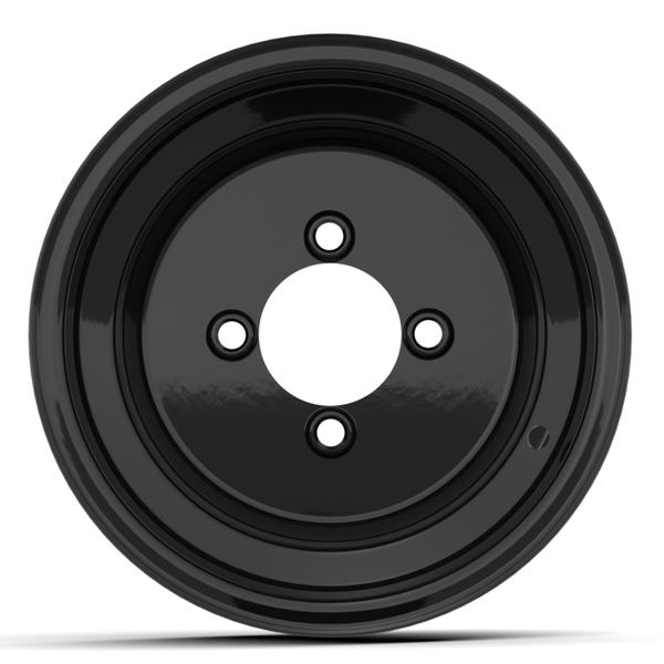 GTW 10″ Black Steel Wheel (3:4 Offset)