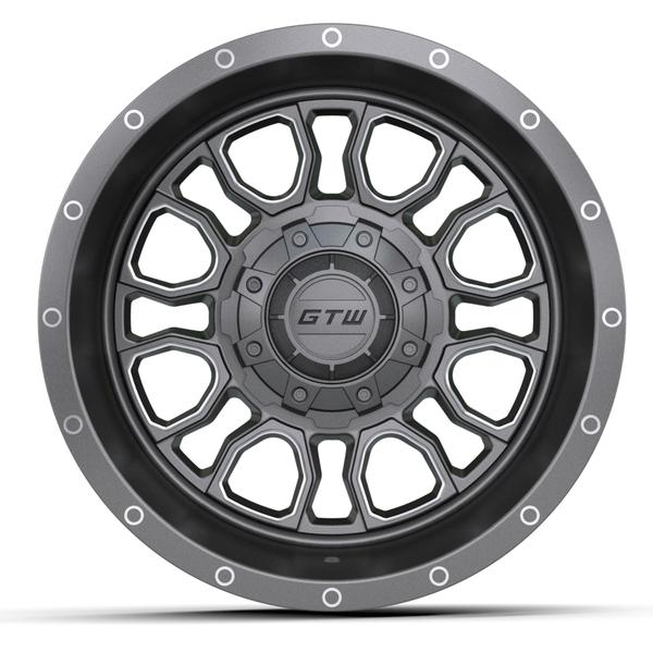 GTW 14" Volt Gunmetal with Machined Accents Wheel