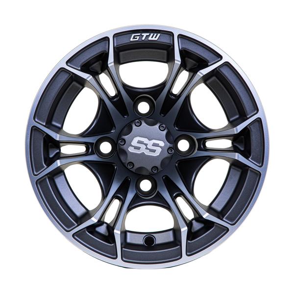 GTW 10 Inch Wheel Spyder Machined/Matte Grey