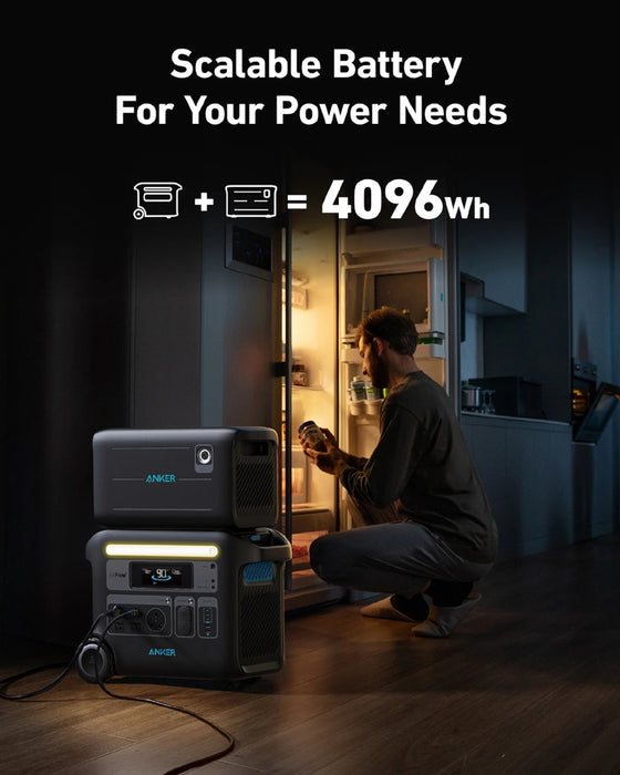 Anker SOLIX F2000 [PowerHouse 767] 2048Wh | 2400W Portable Power Station + Choose Your Custom Bundle | Complete Solar Kit