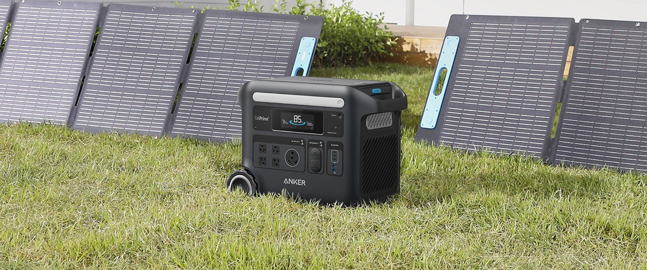 Anker SOLIX F2600 Portable Power Station - 2560WH｜2400W | WIFI REMOTE CONTROL