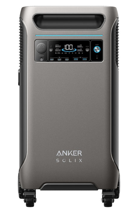 Anker SOLIX F3800 Portable Power Station with 3x Expansion Batteries - 15.36 KWh