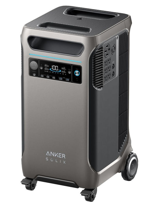 Anker SOLIX F3800 Portable Power Station with 4x Expansion Batteries - 19.20 KWh