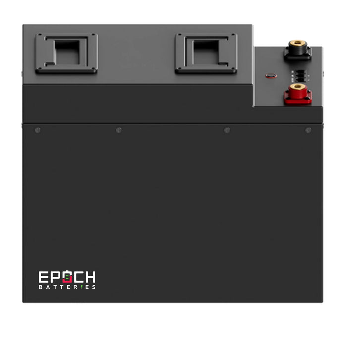 Epoch Batteries 12V 334Ah (4.28kWh) Essential Series - Bluetooth & Heated LiFePO4 Battery