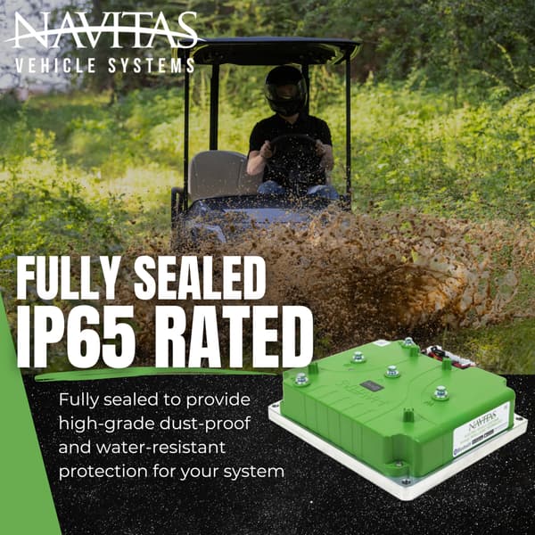 Navitas DC to AC Conversion Kit with On the Fly Programmer 440A 4KW - Yamaha G29/Drive