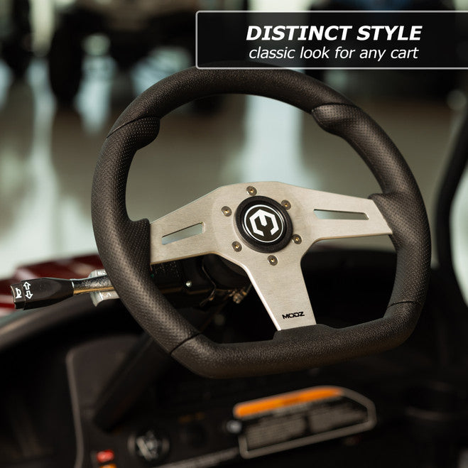 MODZ Barton Golf Cart Steering Wheel w/Adapter