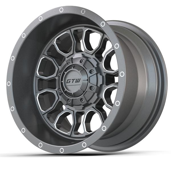 GTW 14" Volt Gunmetal with Machined Accents Wheel