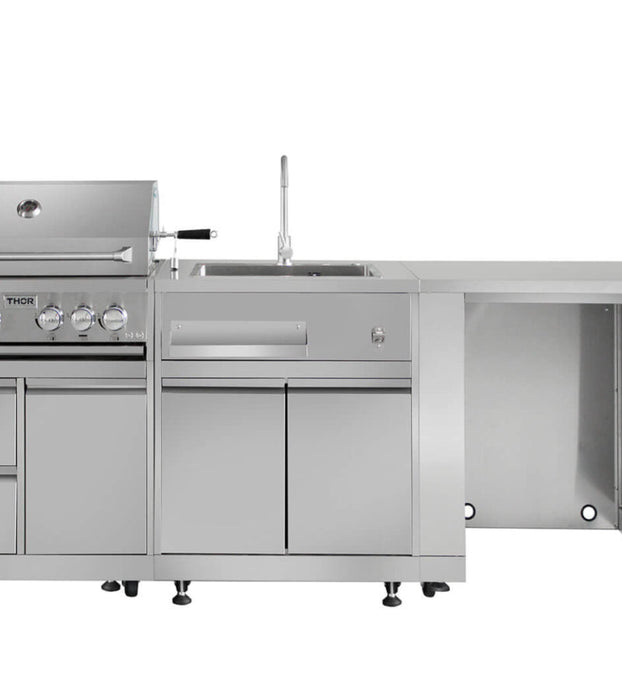 Thor Kitchen 32" Outdoor Kitchen BBQ Grill Cabinet in Stainless Steel (MK03SS304)