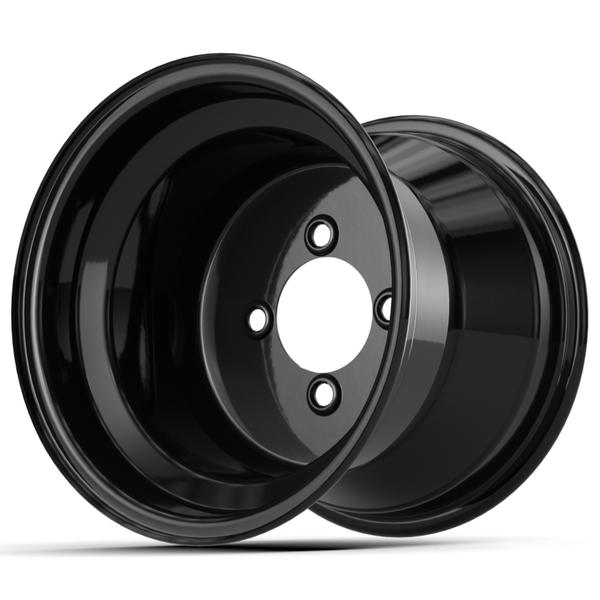 GTW 10" Matte Black Steel Wheel (3:5 Offset)