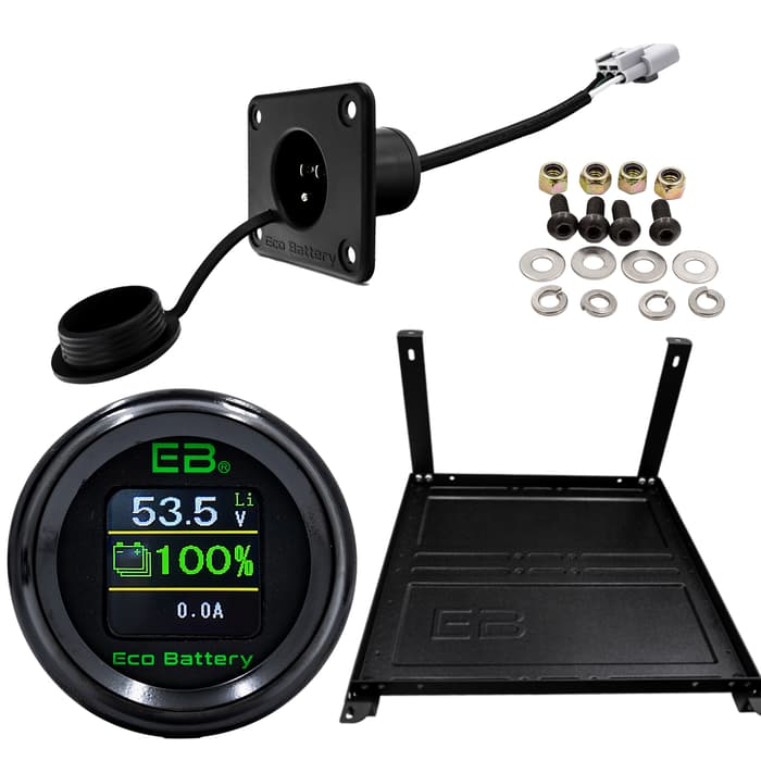 Eco Battery EZGO TXT Installation Kit for 70V 105Ah & 51V 160Ah LiFePO4 Lithium Battery