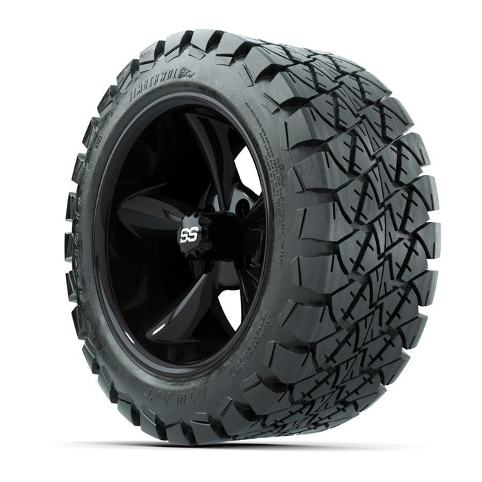 GTW Godfather Wheels 14" with 22x10-14 GTW Timberwolf All-Terrain Tires - Set of 4