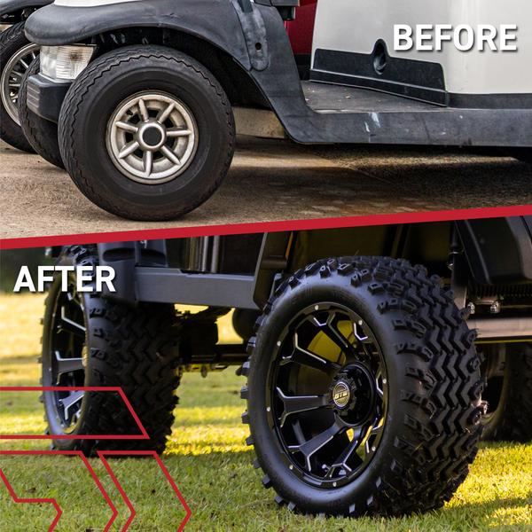 GTW 14x7 Raven Off-Road Matte Grey Wheel