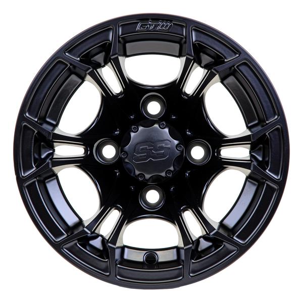 GTW 10" Spyder Matte Black Wheel