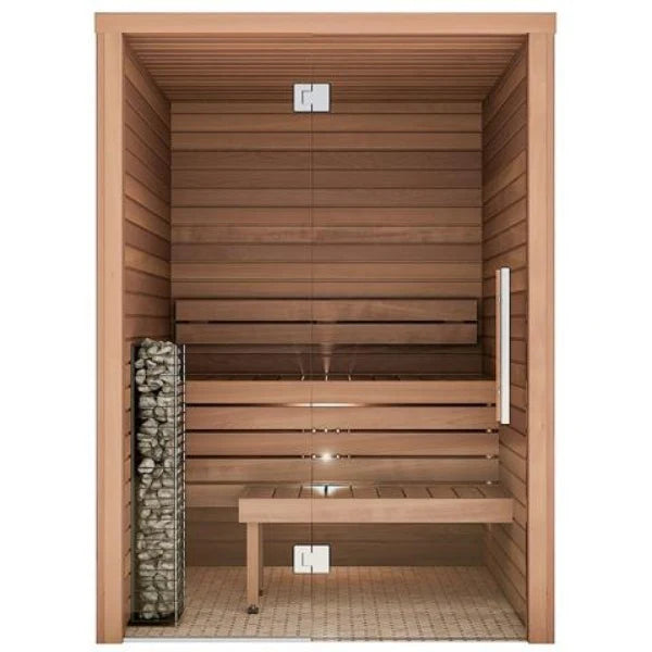 Auroom Cala Glass Traditional Sauna Cabin (Up to 4-Persons)
