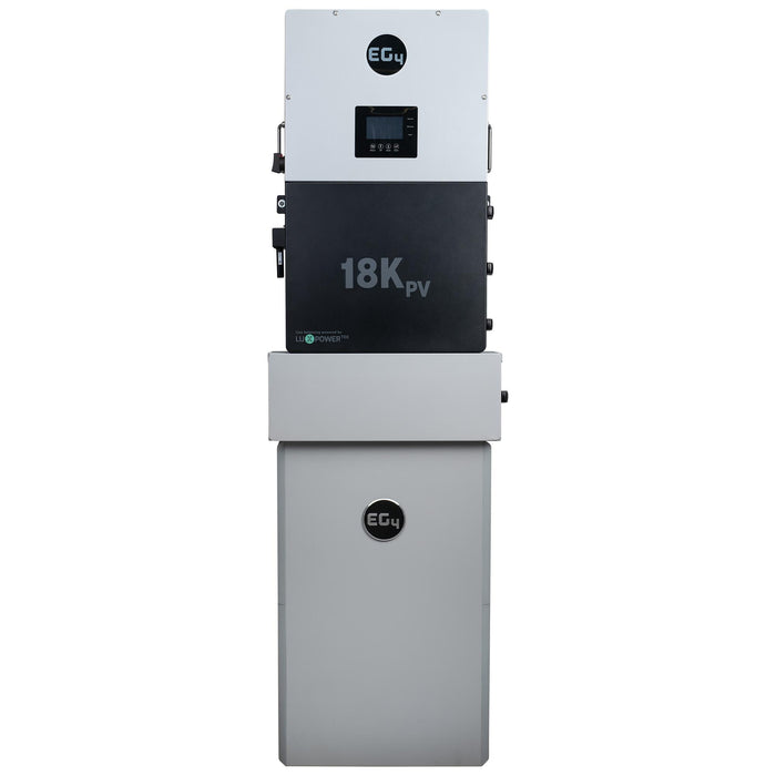 Complete Hybrid Solar Kit - EG4 PowerPro ESS | 12 kW AC Output | Up To 45 kWh Battery Backup [Kit-E0007]