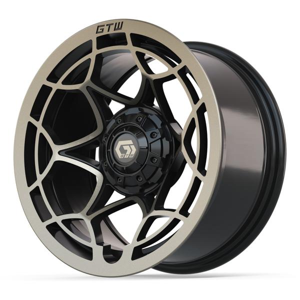 GTW 14" Nexus Gloss Black with Satin Bronze Face Wheel