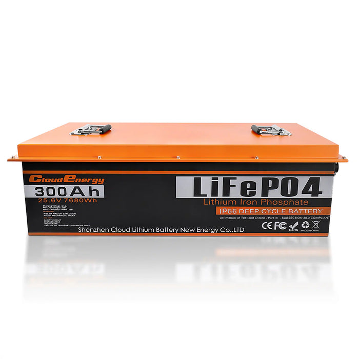 Cloudenergy 24V 300Ah LiFePO4 Deep Cycle Lithium Battery (CL24V-300Ah)