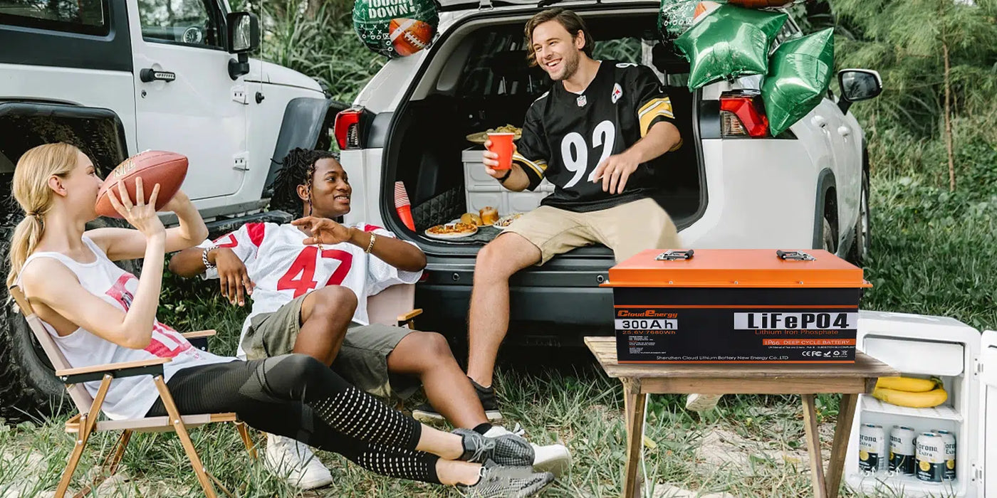 Cloudenergy 24V 300Ah LiFePO4 Deep Cycle Lithium Battery (CL24V-300Ah)