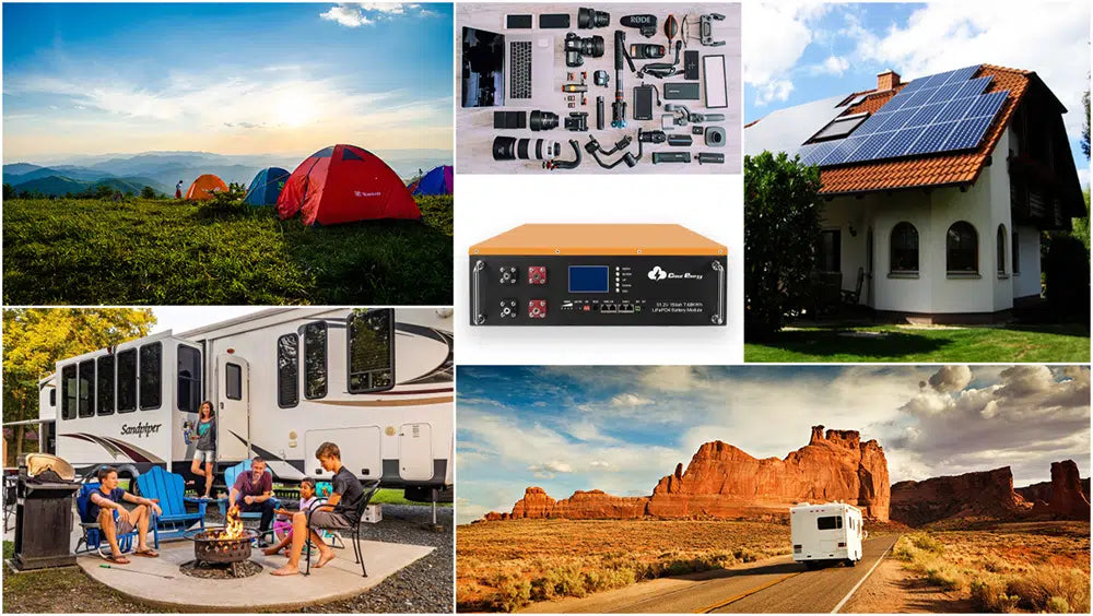 Cloudenergy 48V Cabinet Lithium Battery 7.68kWh Energy Storage Solution (CL48V-150Ah-Rack)