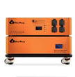 Cloudenergy 48V 150Ah Stackable LiFePO4 Battery with 6kw Inverter 60A MTTP ( Battery+Inverter)