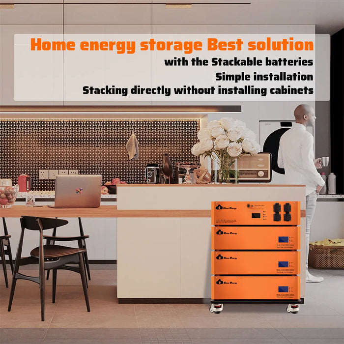 Cloudenergy 6000W Pure Sine Wave Inverter - 48V Stacked Power Solution (IV-6000)