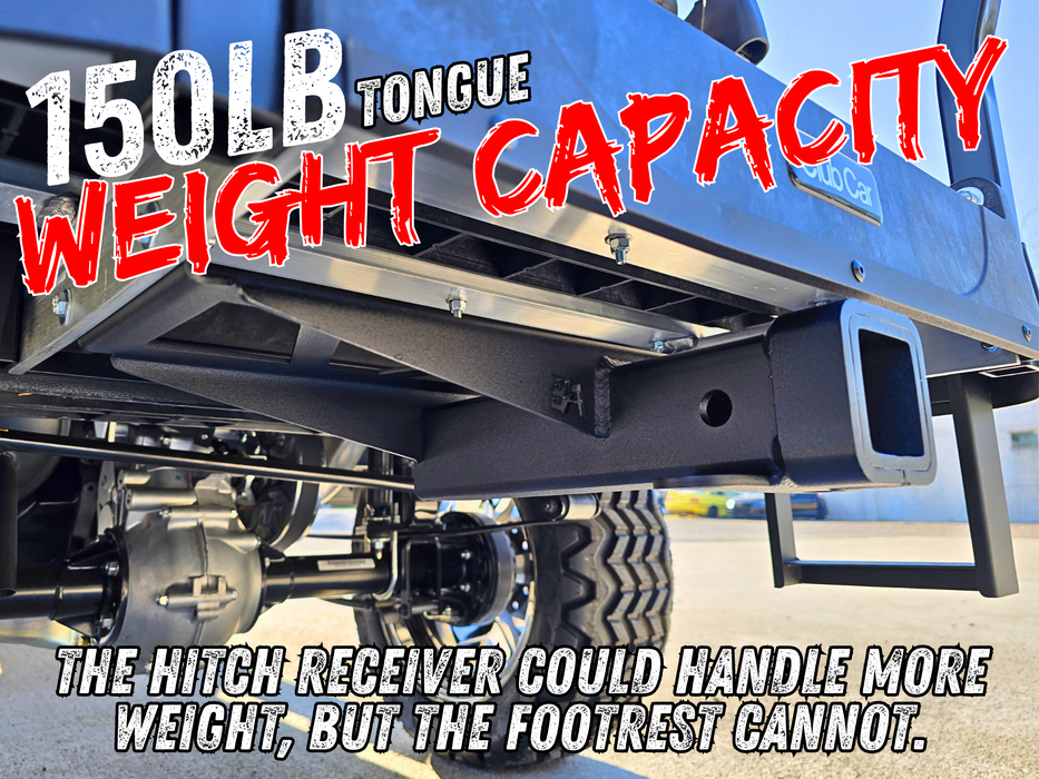 Club Car Onward 2' Hitch Receiver