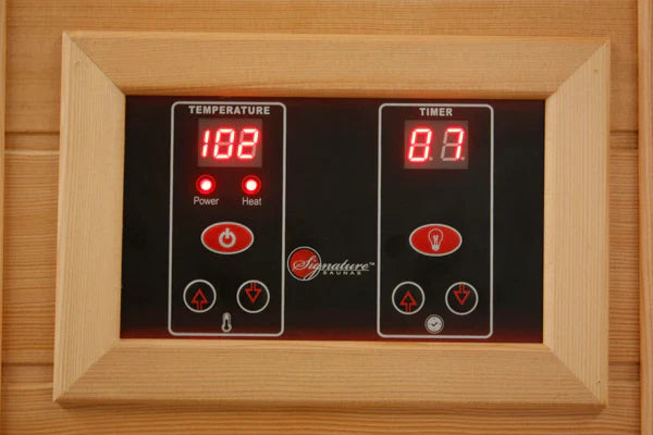 Maxxus 3-Person Low EMF (Under 8MG) FAR Infrared Sauna (Canadian Red Cedar)