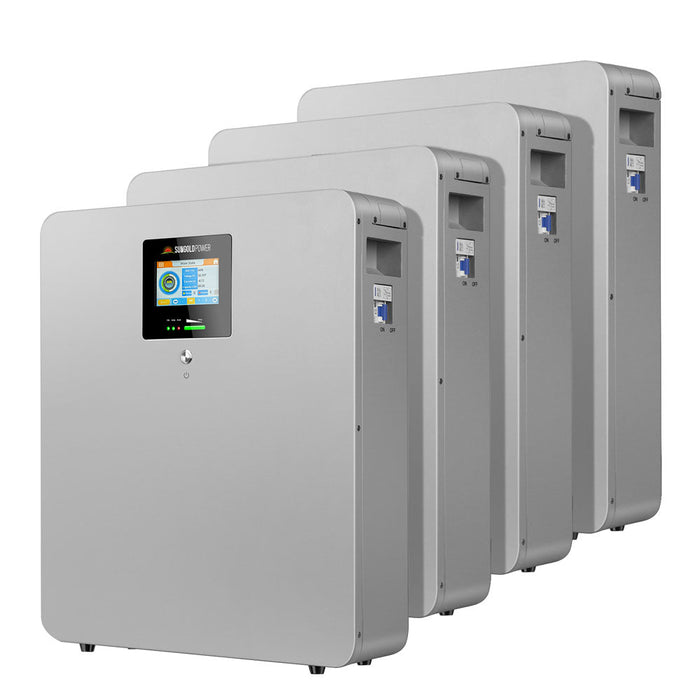 Sungold Power CoreX 5 Elite Wall Mounted 48V 100AH Residential Energy Storage Battery Pack Wi‑Fi & Bluetooth