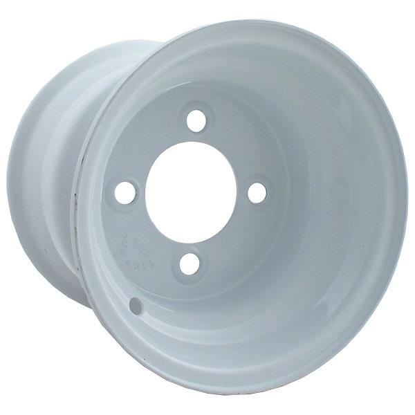 GTW 10x6 White Steel Wheel Centered
