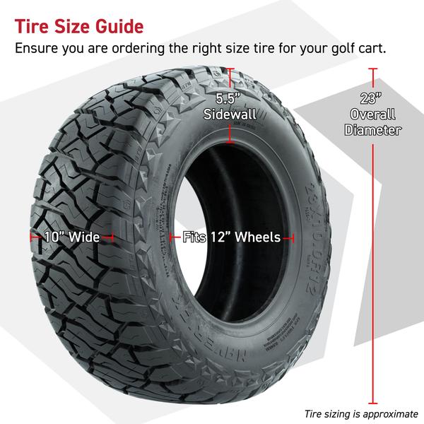 12" Tire Options (Add-Ons)