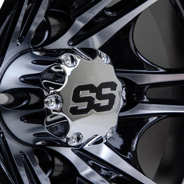 GTW Spyder Machined/Black 10 inch Wheel
