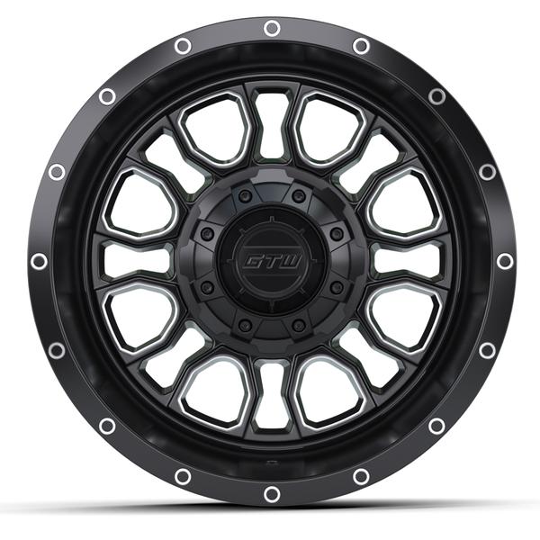 GTW 14" Volt Black & Machined Wheel