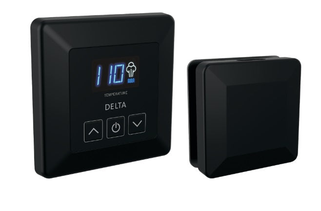Delta SimpleSteam Square Controls & Steam Head Package