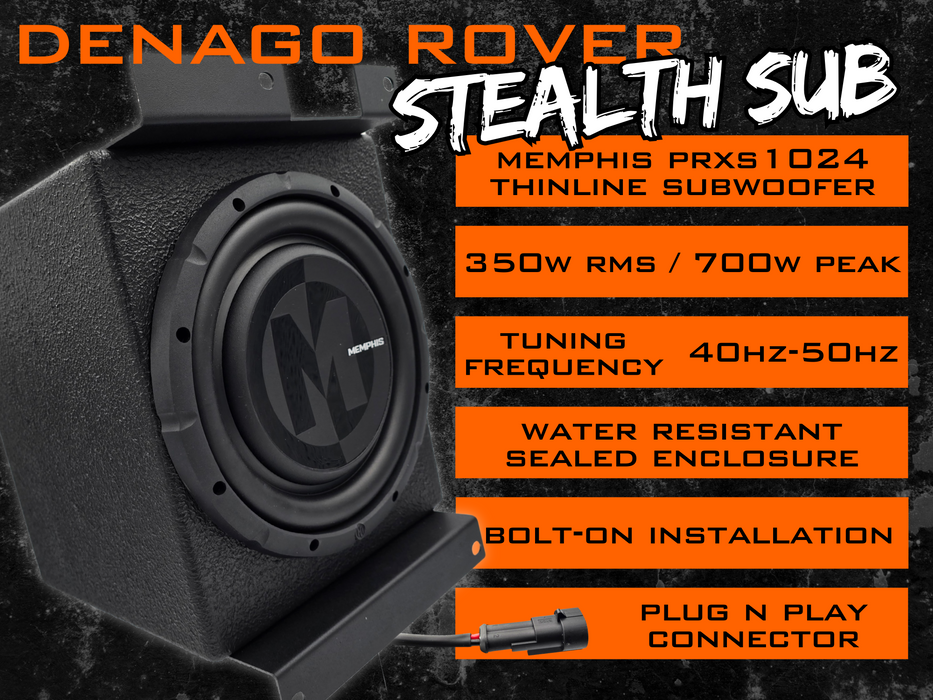 Denago Rover 800W Signature Sound System (Level 3)